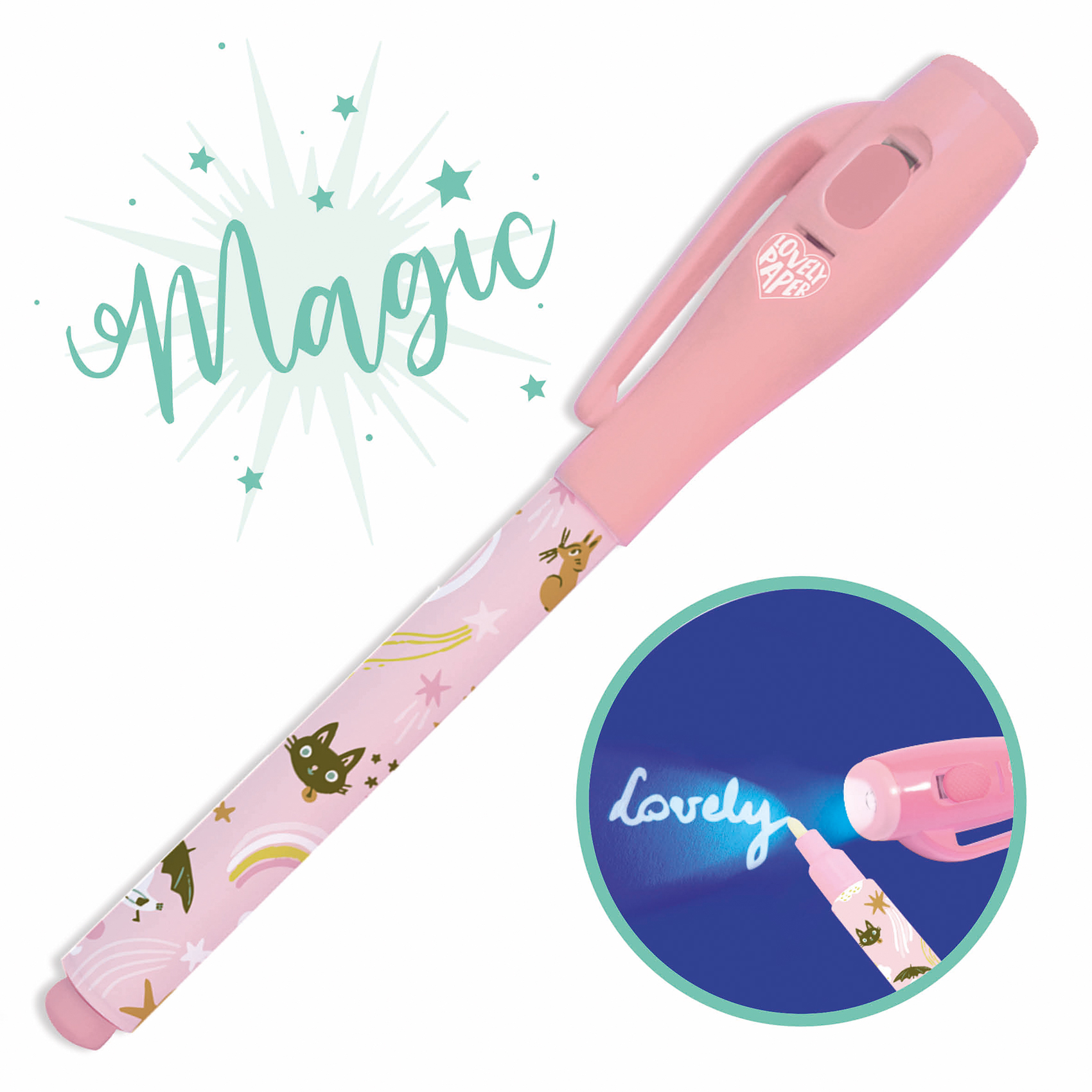 Varázstoll - Titkos írás - Lucille magic pen - 2