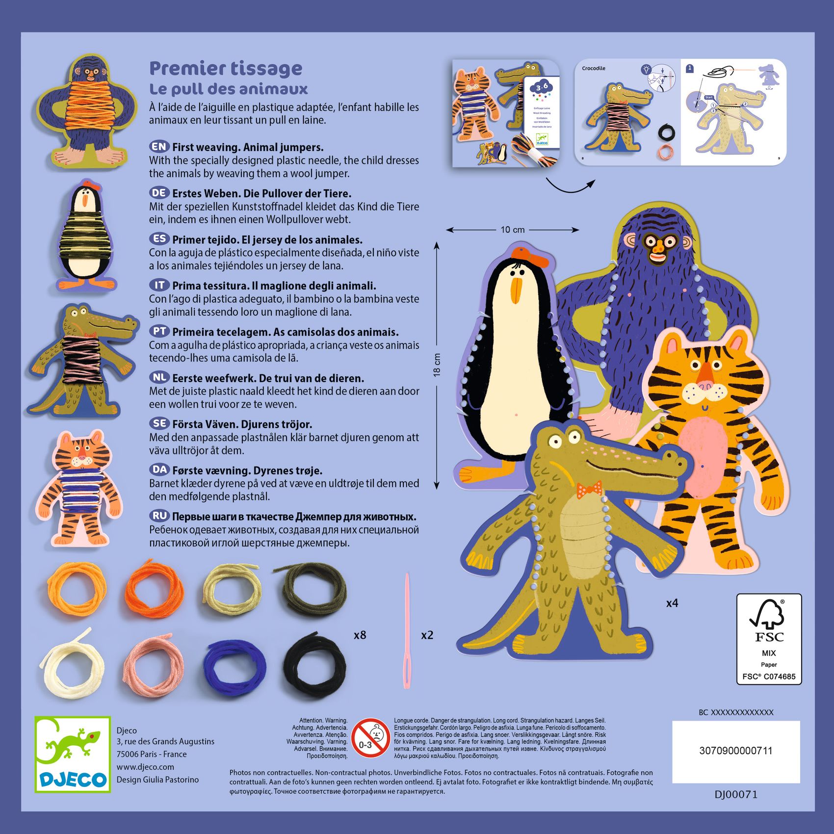 Varrás és szövés - Első állati pulóverek - Animal Sweaters - 7