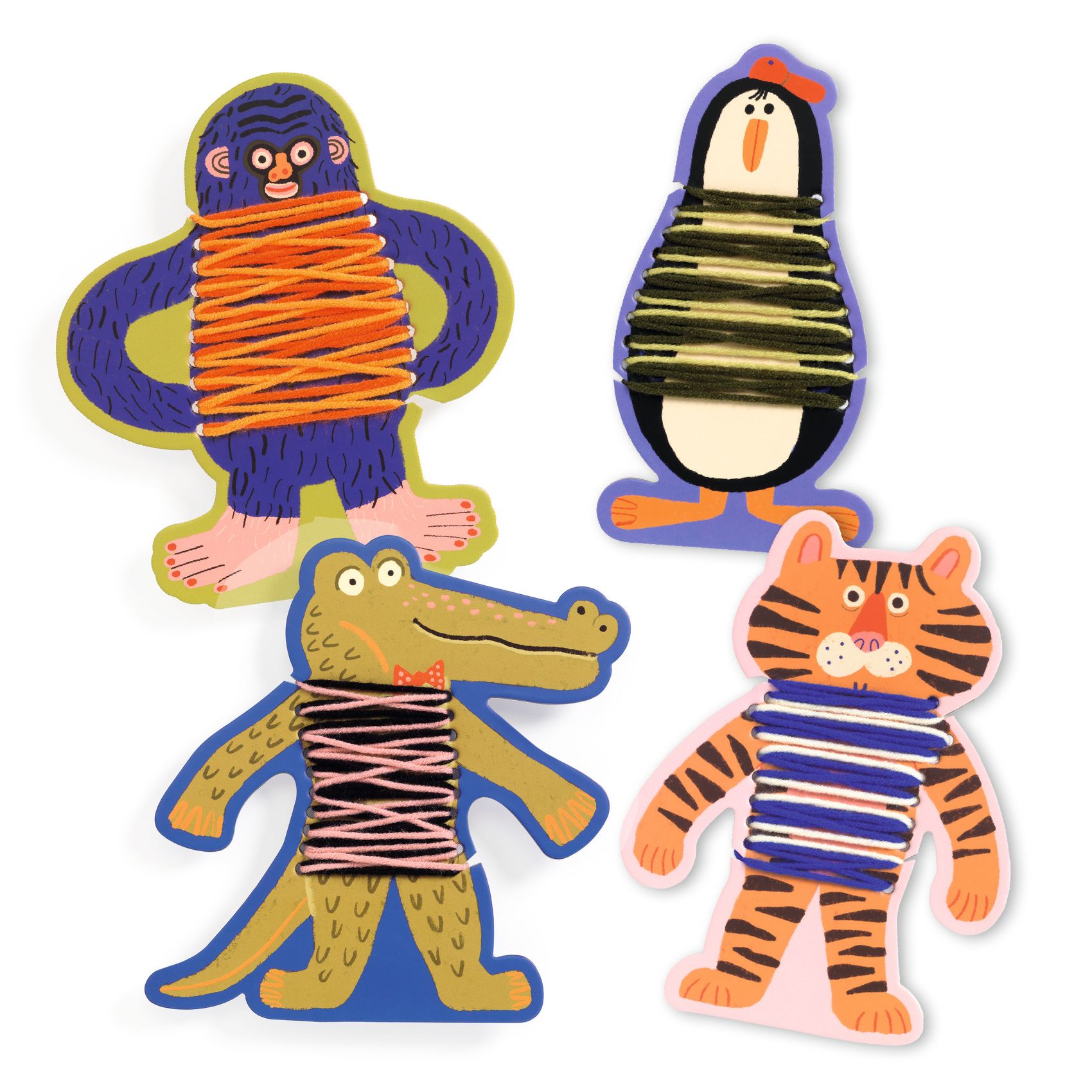 Varrás és szövés - Első állati pulóverek - Animal Sweaters - 1