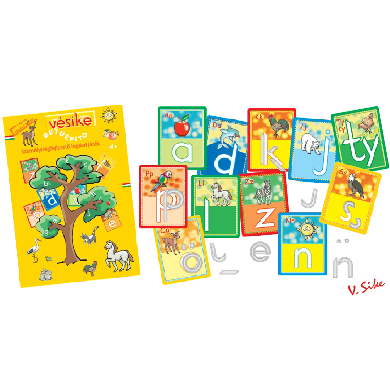 Vésike - Betűépítő Játék - Letter-building game - 0